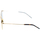 Satovi & nakit Sunčane naočale Yves Saint Laurent Occhiali da Sole Saint Laurent New Wave SL 303 Jerry 004 Gold