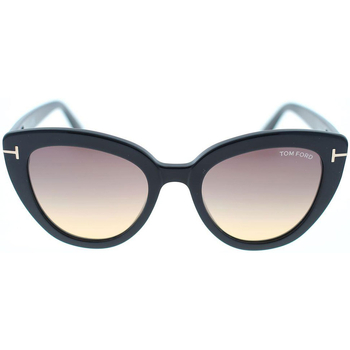 Satovi & nakit Sunčane naočale Tom Ford Occhiali da Sole  FT0845S Izzi 01B Crna
