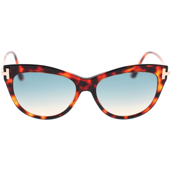 Satovi & nakit Sunčane naočale Tom Ford Occhiali da Sole  Kira FT0821 55P Smeđa