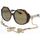 Satovi & nakit Sunčane naočale Versace Occhiali da Sole  VE4395 534673 Smeđa
