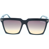 Satovi & nakit Sunčane naočale Tom Ford Occhiali da Sole  FT0764S Sabrina-02 01B Crna