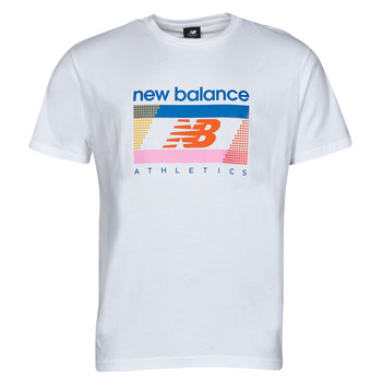 Odjeća Muškarci
 Majice kratkih rukava New Balance ATEEH AMP TEEEE Bijela