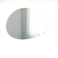 Dom Ogledala Decortie Mirror - Porto Ayna 90x60 cm Crna
