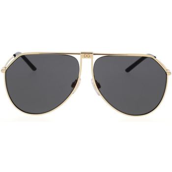 Satovi & nakit Sunčane naočale D&G Occhiali da Sole  DG2248 02/87 Gold