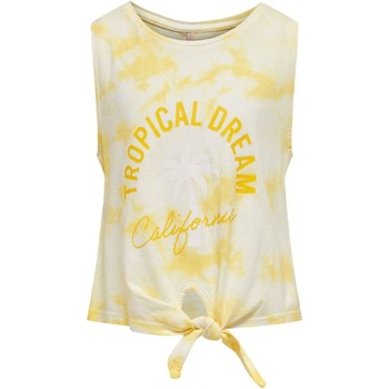 Odjeća Djevojčica Majice s naramenicama i majice bez rukava Kids Only CAMISETA TIRANTES NIA ONLY 15231813 žuta