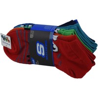 Donje rublje Dječak
 Sportske čarape Skechers 6pk Boys Non Terry Low Cut Socks Višebojna