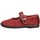 Obuća Djevojčica Derby cipele & Oksfordice Vulladi 34601 Crvena