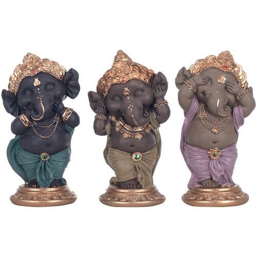 Dom Dekorativni predmeti  Signes Grimalt Slika Ganesha 3 Jedinice Višebojna