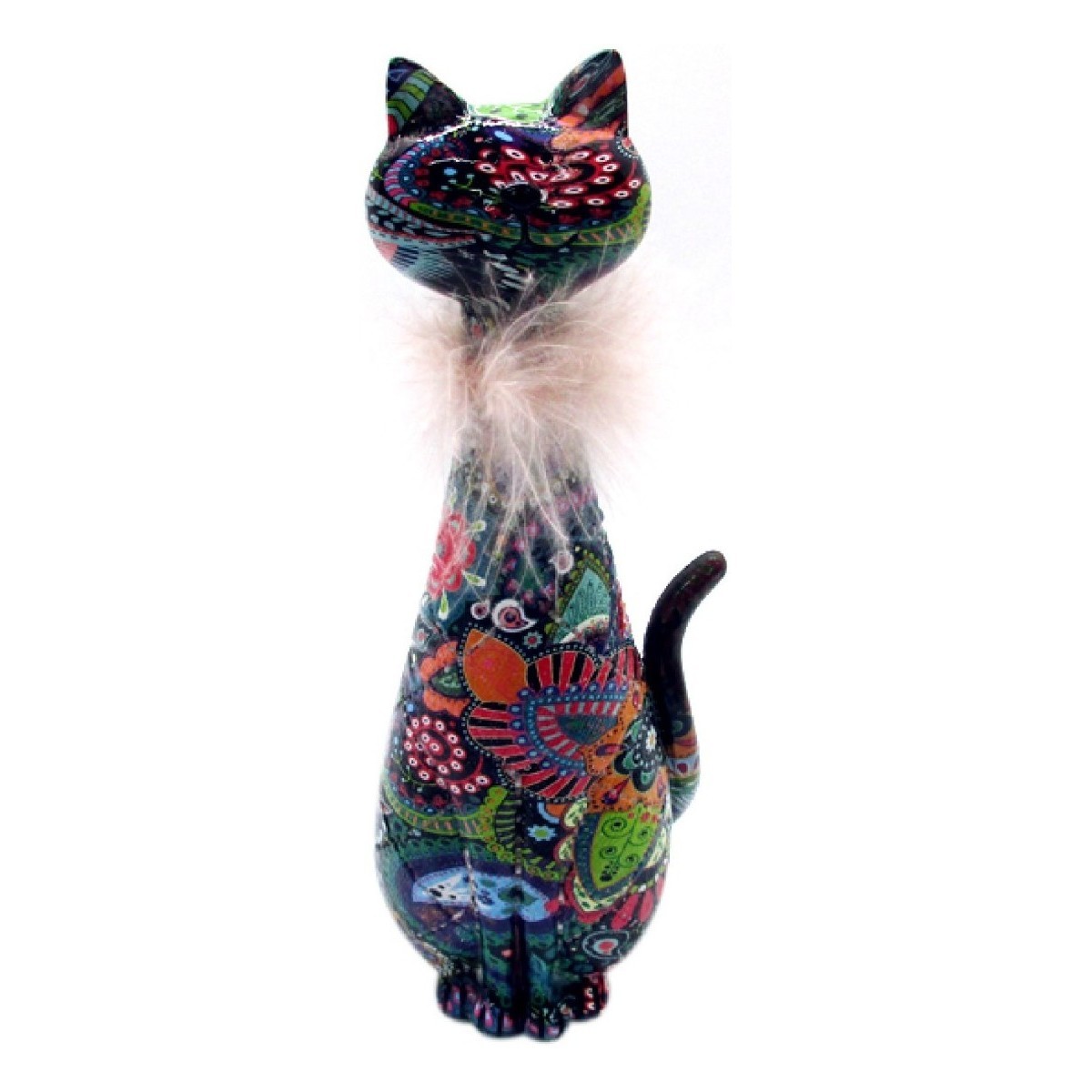 Dom Dekorativni predmeti  Signes Grimalt Slika Mačka Crna