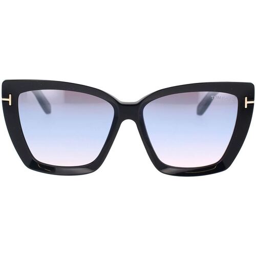 Satovi & nakit Sunčane naočale Tom Ford Occhiali da Sole  Scarlet FT0920/S 01B Crna