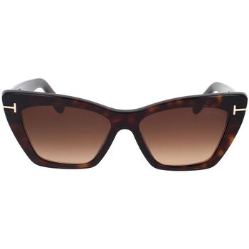 Satovi & nakit Sunčane naočale Tom Ford Occhiali da Sole  Wyatt FT0871/S 52F Smeđa