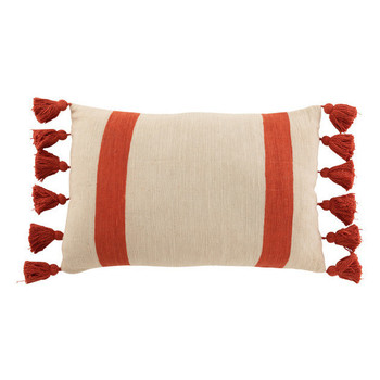 Dom Jastuci J-line COUSSIN PLAG RAY RECT COT CORA Red