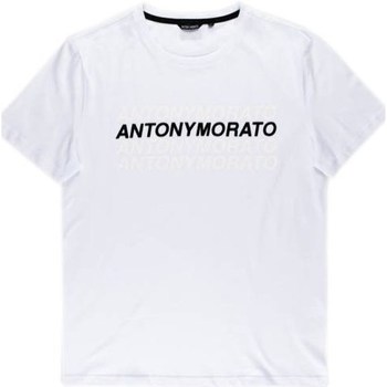 Odjeća Muškarci
 Majice kratkih rukava Antony Morato Tshirt Męski Super Slim Fit White Bijela
