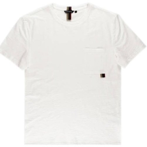 Odjeća Muškarci
 Majice kratkih rukava Antony Morato Tshirt Męski Regular Fit Cream Bijela