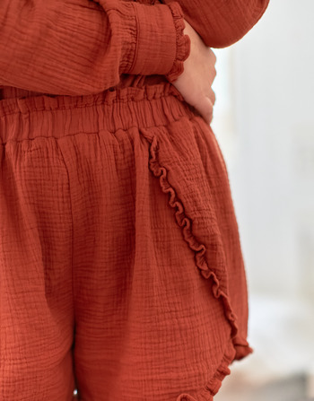 Odjeća Žene
 Bermude i kratke hlače Céleste LISA Terracotta