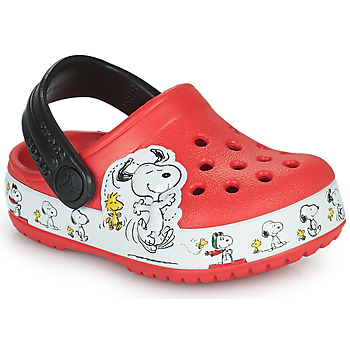 Obuća Djeca Klompe Crocs FUNLAB SNOOPY WOODSTOCK CLOG T Red / Snoopy