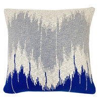 Dom Jastuci Malagoon Wave knitted cushion blue (NEW) Blue