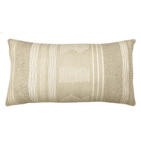 Dom Jastuci Malagoon Craft offwhite cushion rectangle (NEW) Bijela