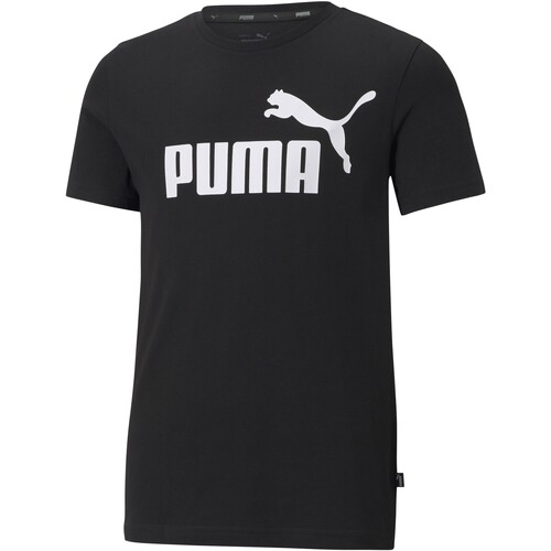 Odjeća Djevojčica Majice kratkih rukava Puma 179925 Crna