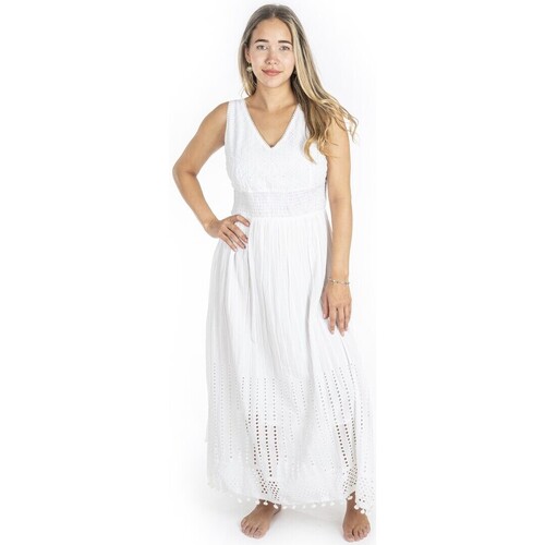 Odjeća Žene
 Duge haljine Isla Bonita By Sigris Haljina Bijela