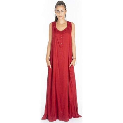 Odjeća Žene
 Duge haljine Isla Bonita By Sigris Long Midi Haljina Crvena