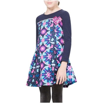 Odjeća Djevojčica Kratke haljine Desigual  Multicolour