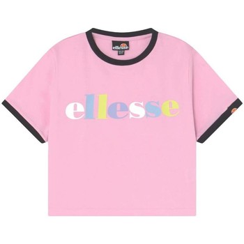 Odjeća Djevojčica Majice kratkih rukava Ellesse  Ružičasta