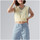 Odjeća Žene
 Majice s naramenicama i majice bez rukava Kickers Knit Tank Top Bež