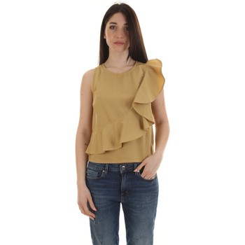 Odjeća Žene
 Majice s naramenicama i majice bez rukava Pinko 1J10XA-Y849 Žuta