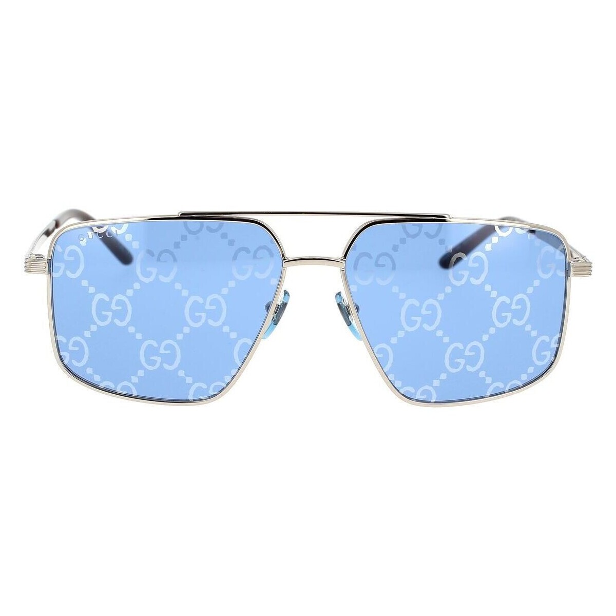 Satovi & nakit Sunčane naočale Gucci Occhiali da Sole  GG0941S 004 Srebrna