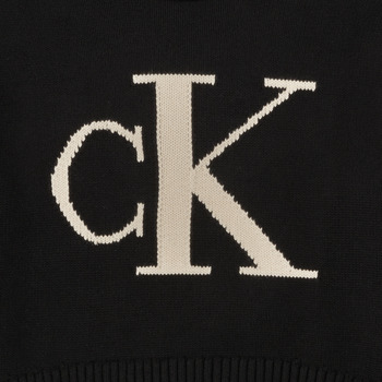 Calvin Klein Jeans MONOGRAM SWEATER Crna