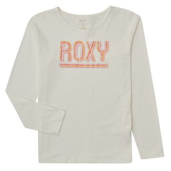 Odjeća Djevojčica Majice dugih rukava Roxy THE ONE A Bijela