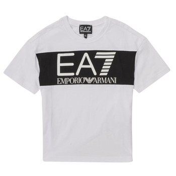 Odjeća Dječak
 Majice kratkih rukava Emporio Armani EA7 6LBT58-BJ02Z-1100 Bijela