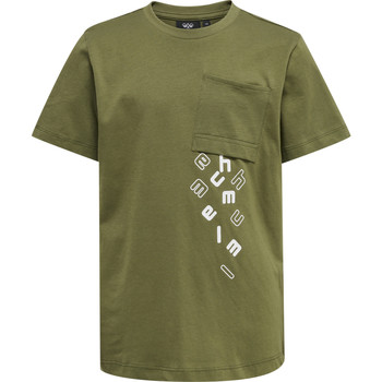 Odjeća Djeca Majice kratkih rukava hummel T-shirt enfant  hmlMarcel Zelena
