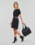 Odjeća Žene
 Kratke haljine Karl Lagerfeld JERSEY DRESS W/LOGO WAIST Crna