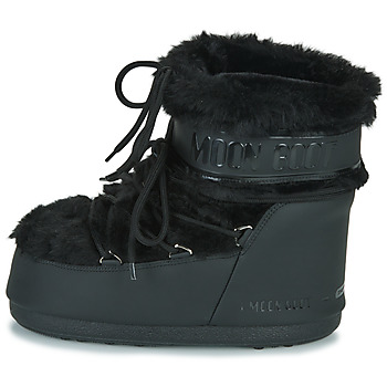Moon Boot Moon Boot Icon Low Faux Fur Crna