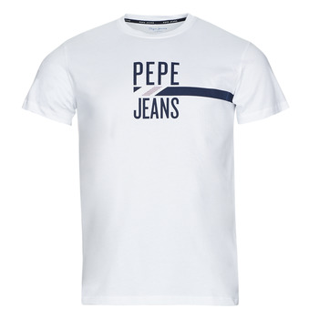 Odjeća Muškarci
 Majice kratkih rukava Pepe jeans SHELBY Bijela