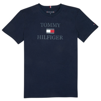 Odjeća Dječak
 Majice kratkih rukava Tommy Hilfiger KB0KB07794-SKY Plava