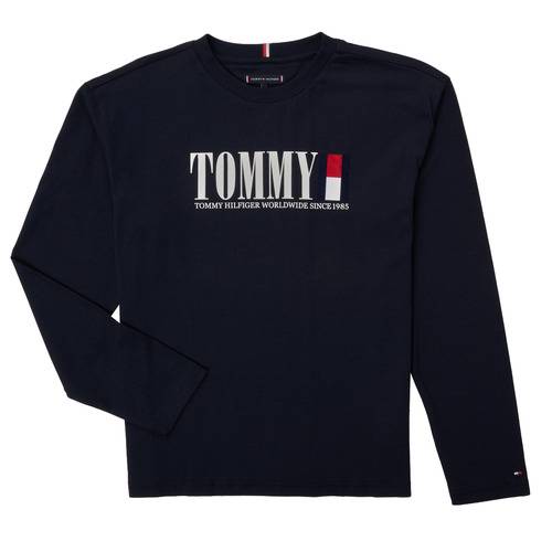 Odjeća Dječak
 Majice dugih rukava Tommy Hilfiger KB0KB07887-DW5 Plava