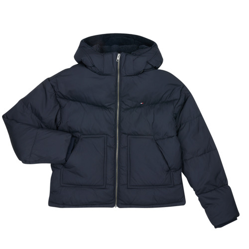 Odjeća Djevojčica Pernate jakne Tommy Hilfiger KG0KG06930-DW5 Crna