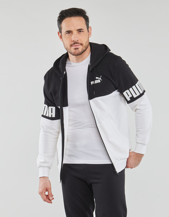 Odjeća Muškarci
 Sportske majice Puma PUMA POWER COLORBLO Crna / Bijela