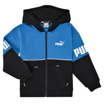 Odjeća Dječak
 Sportske majice Puma PUMPA POWER COLORBLOCK FULL ZIP Blue / Crna