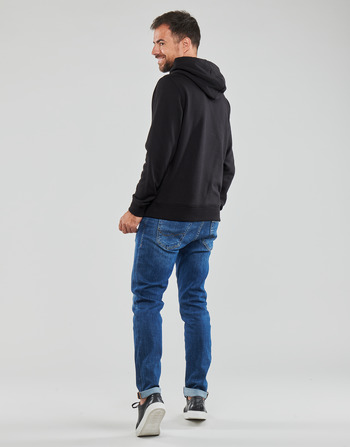 Calvin Klein Jeans SCATTERED URBAN GRAPHIC HOODIE Crna