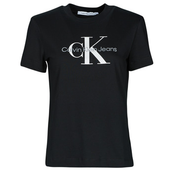 Odjeća Žene
 Majice kratkih rukava Calvin Klein Jeans CORE MONOGRAM REGULAR TEE Crna