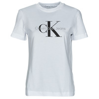 Odjeća Žene
 Majice kratkih rukava Calvin Klein Jeans CORE MONOGRAM REGULAR TEE Bijela