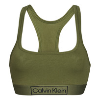 Donje rublje Žene
 Topovi Calvin Klein Jeans UNLINED BRALETTE Kaki