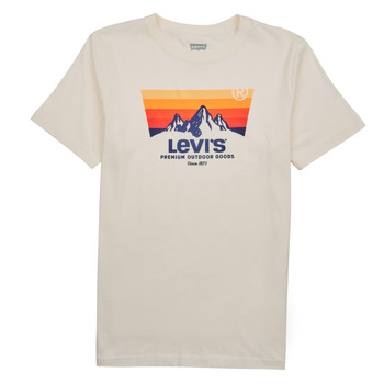 Odjeća Dječak
 Majice kratkih rukava Levi's MOUNTAIN BATWING TEE Bijela