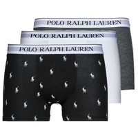 Donje rublje Muškarci
 Bokserice Polo Ralph Lauren CLASSIC TRUNK X3 Crna / Siva / Bijela