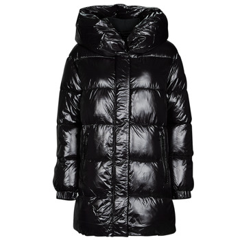 Odjeća Žene
 Pernate jakne MICHAEL Michael Kors HORIZONTAL QUILTED DOWN COAT WITH  ATTACHED HOOD Crna