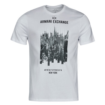 Odjeća Muškarci
 Majice kratkih rukava Armani Exchange 6LZTFG-ZJBVZ Bijela